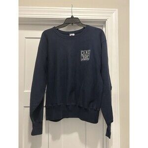 Vintage Duke Blue Devils Sweatshirt Mens Large Champion Fuqua School Of Business
